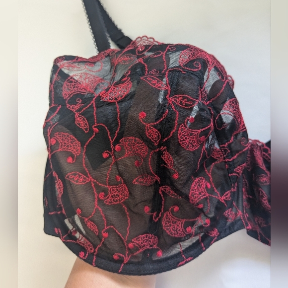 NWT ! PANACHE Superbra Bra With SWAROVSKI Components Size 38G UK = 38i US - Picture 2 of 8